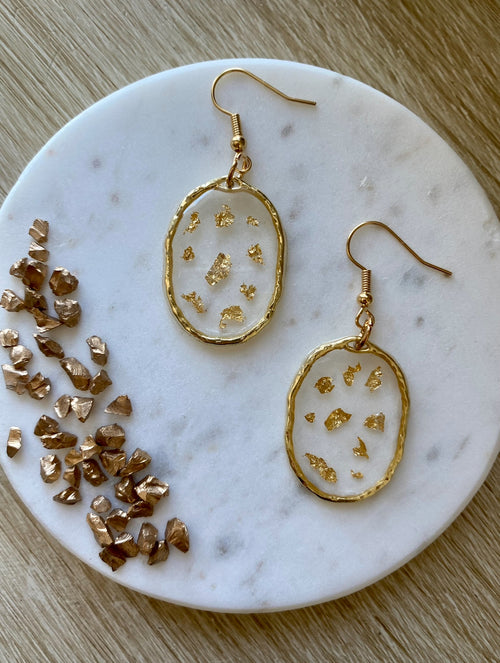 Anastasia Gold Earrings